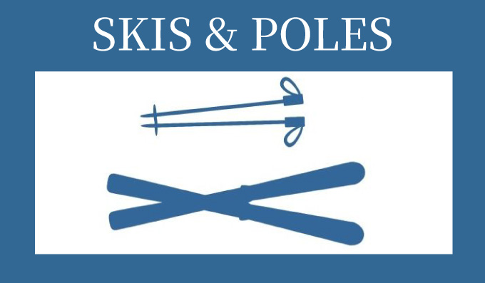 Premium Delivery Rental Skis