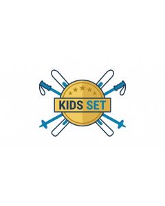 KIDS SKI SET【with poles】