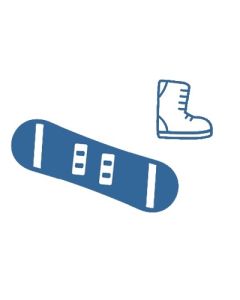 キッズ スノーボード＆ブーツ【国内居住者限定】